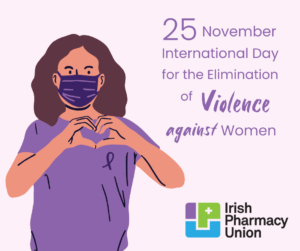 Pharmacists Support International Day for the Elimination of Violence Against Women